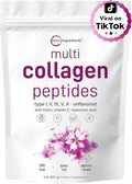 Micro Ingredients Multi Collagen Peptides Powder, 2lb - Collagen Supplements product image