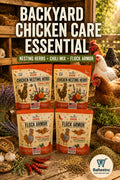 Roosty's Chicken Treats Nesting Herbs Chili Mix + Flock Armor 4 Bags 1lb - Poultry Supplement Bundles product image