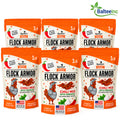 6x Roosty'S Naturals Flock Armor - Chicken De-Wormer Powder - Chili Mix (6 PACK) - Poultry Deworming Supplements product…