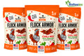 3x Roosty'S Naturals Flock Armor - Chicken De-Wormer Powder - Chili Mix - Poultry Deworming Supplements product image