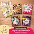 FlavCity Grass Fed Whey Protein Powder - Variety Pack - 25g Protein & 10g Collagen - Protein Supplements product image