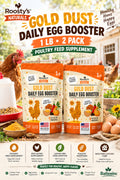 Roosty's Gold Dust Daily Egg Booster 1LB 2 Pack Chicken Feed Additive - Chicken Feed Supplements product image