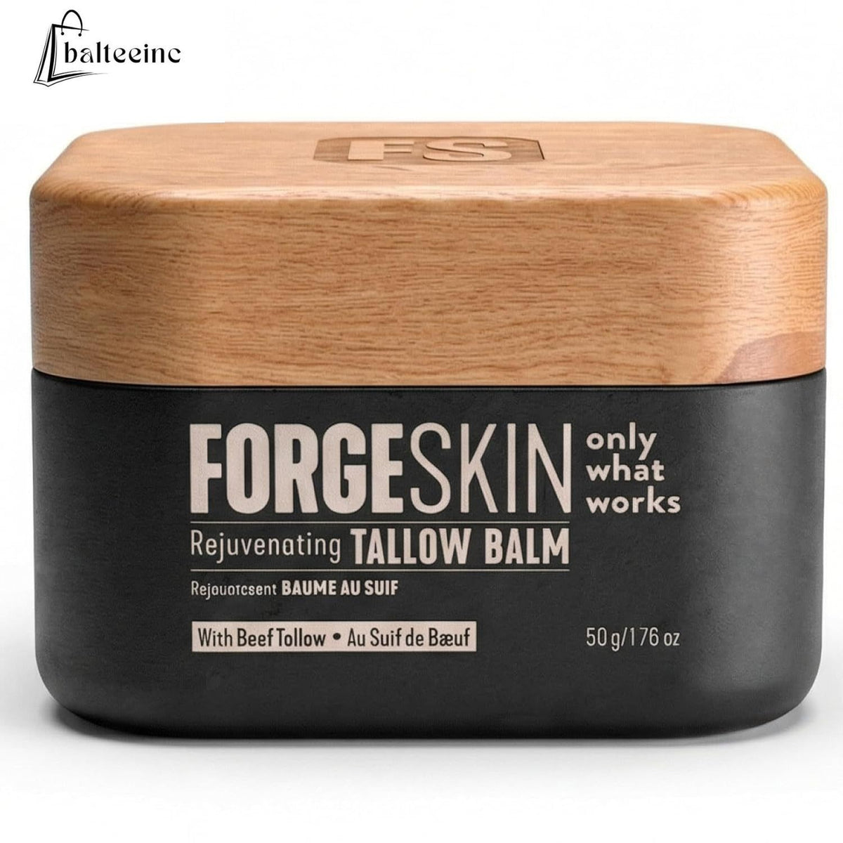 Forge Skin Men's Beef Tallow Face Balm Cream New Formula - Face Moisturizers product image