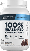 Transparent Labs Grass-Fed Whey Isolate, Oatmeal Choco Chip, 28g Protein - Protein Supplements product image