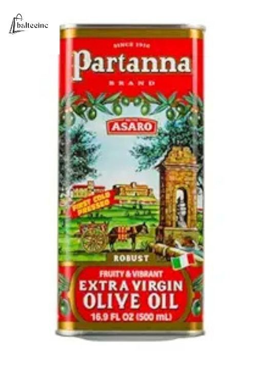 Partanna Robust Extra Virgin Olive Oil - Premium Castelvetrano Oil - Harvested - Olive Oil product image