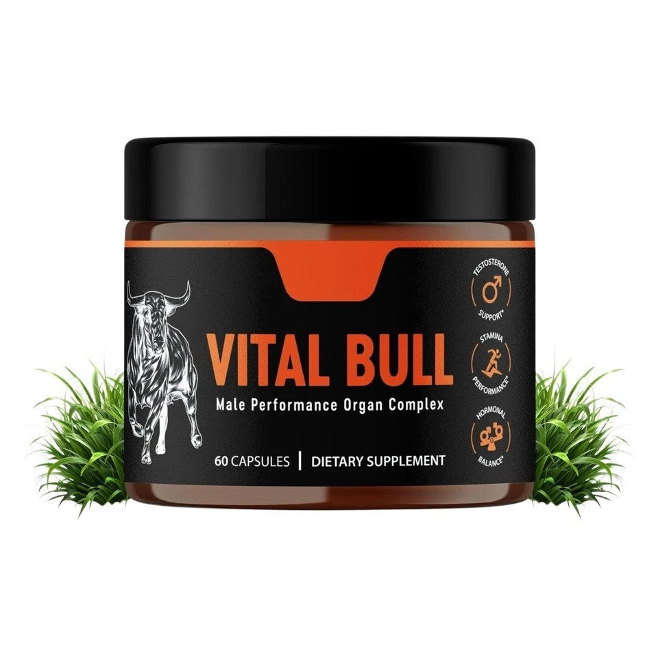 Lonvera Vital Bull Beef Organ Supplement for Men – Grass Fed Organs with Hear - Organ Supplements product image